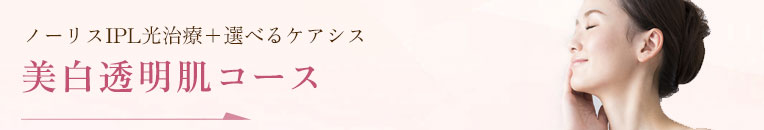 美白透明肌コース